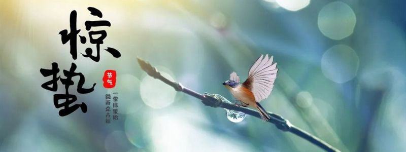 微雨眾卉新，一雷驚蟄始